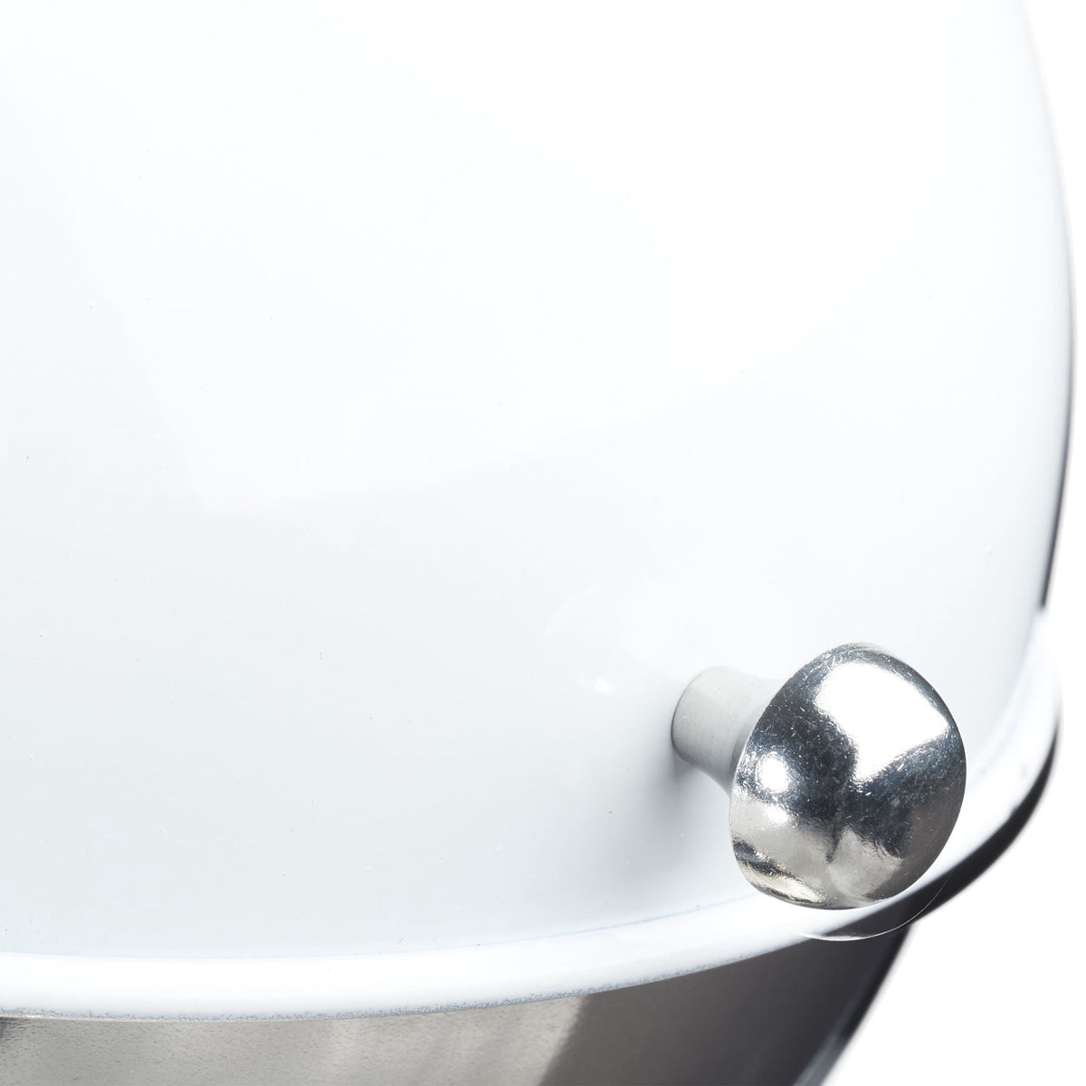 Stainless steel sugar bowl