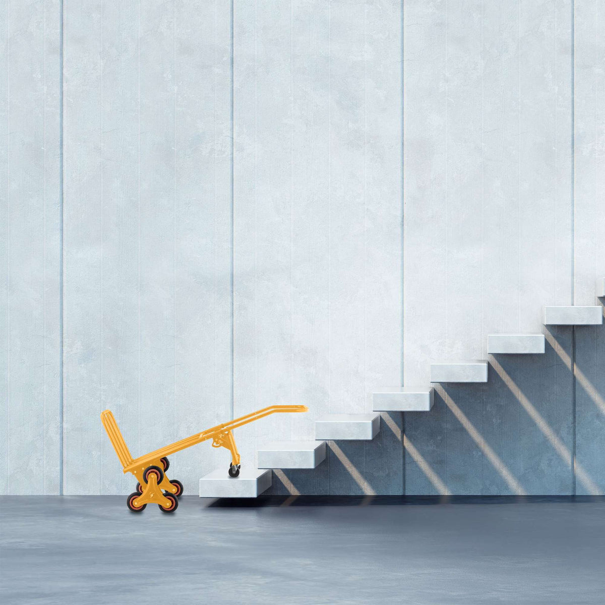 Stair Climbing Hand Truck Yellow