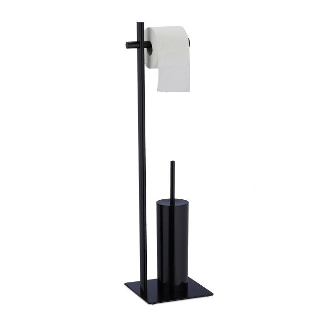Stand WC set black