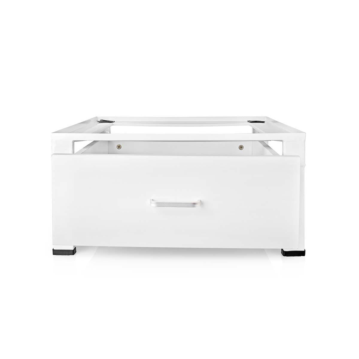 Stand for Washing Machine & Dryer | Drawer | 150 kg | White