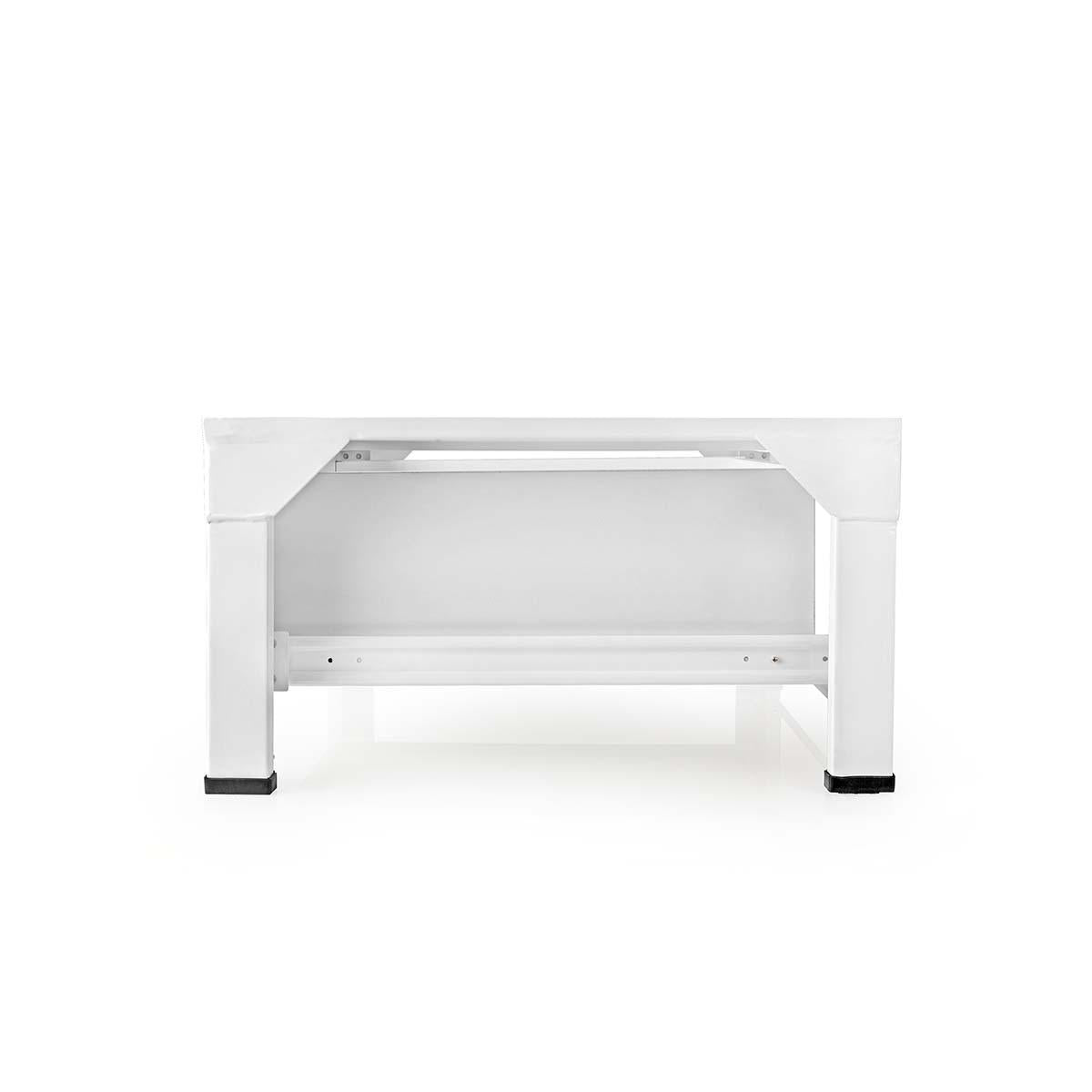 Stand for Washing Machine & Dryer | Drawer | 150 kg | White