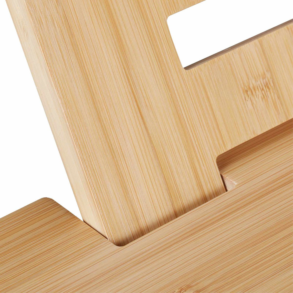 Standing bamboo desk top