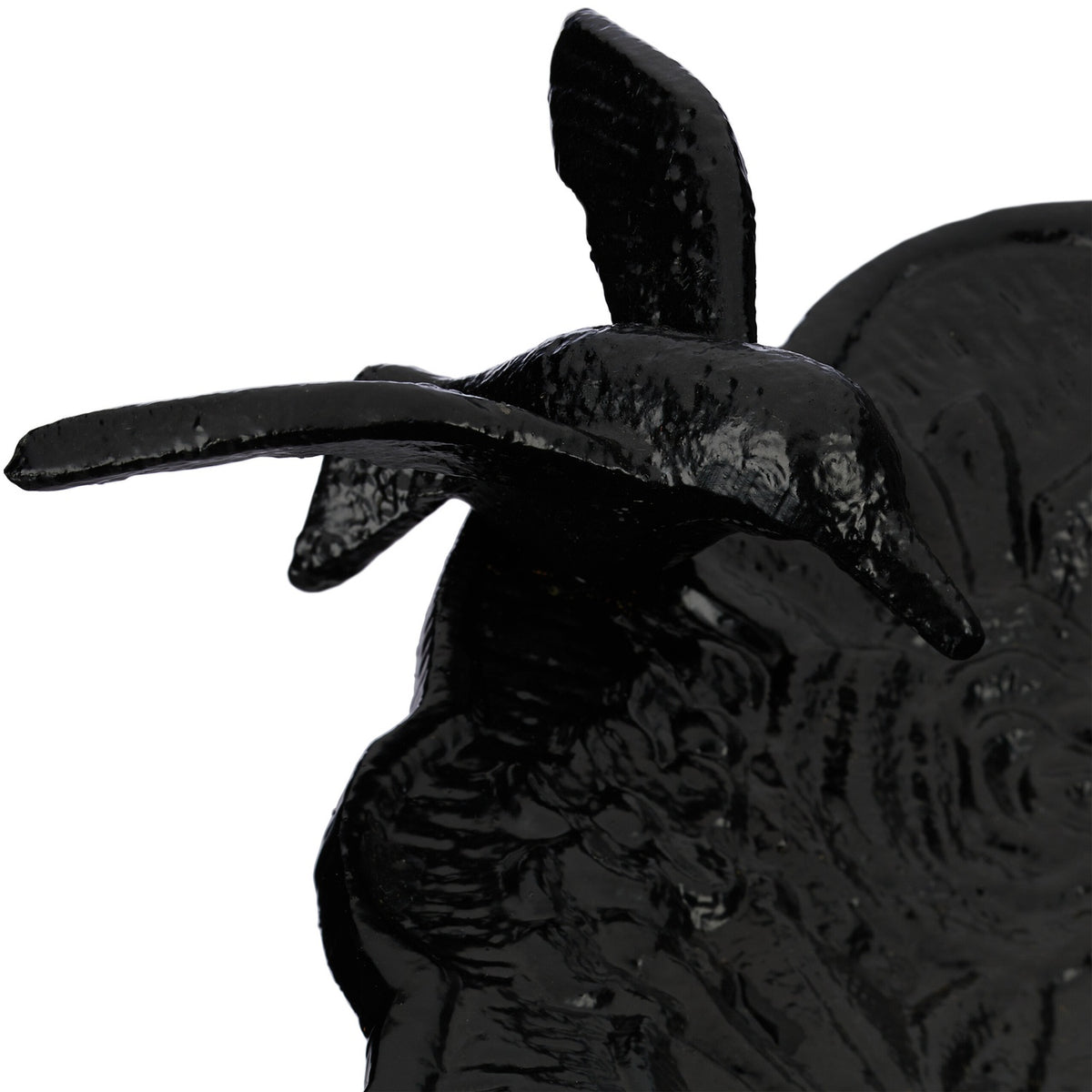 Standing bird bath in cast iron