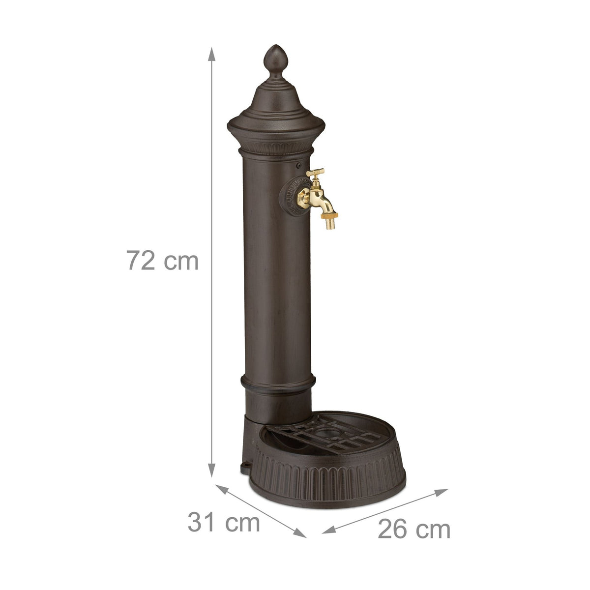 Standing fountain antique 72 cm