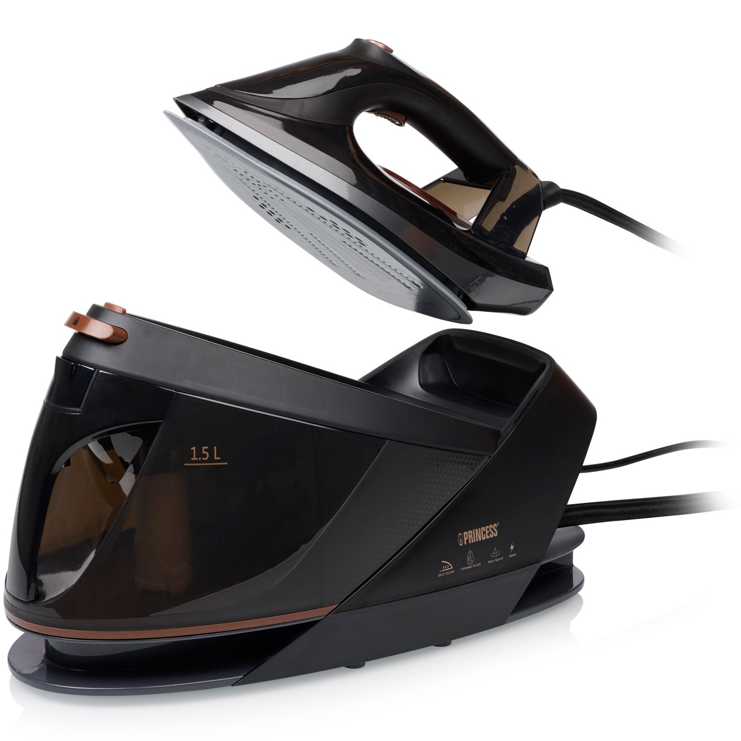 Steam ironing station 323090 7.5 bar 3000W Ceramic