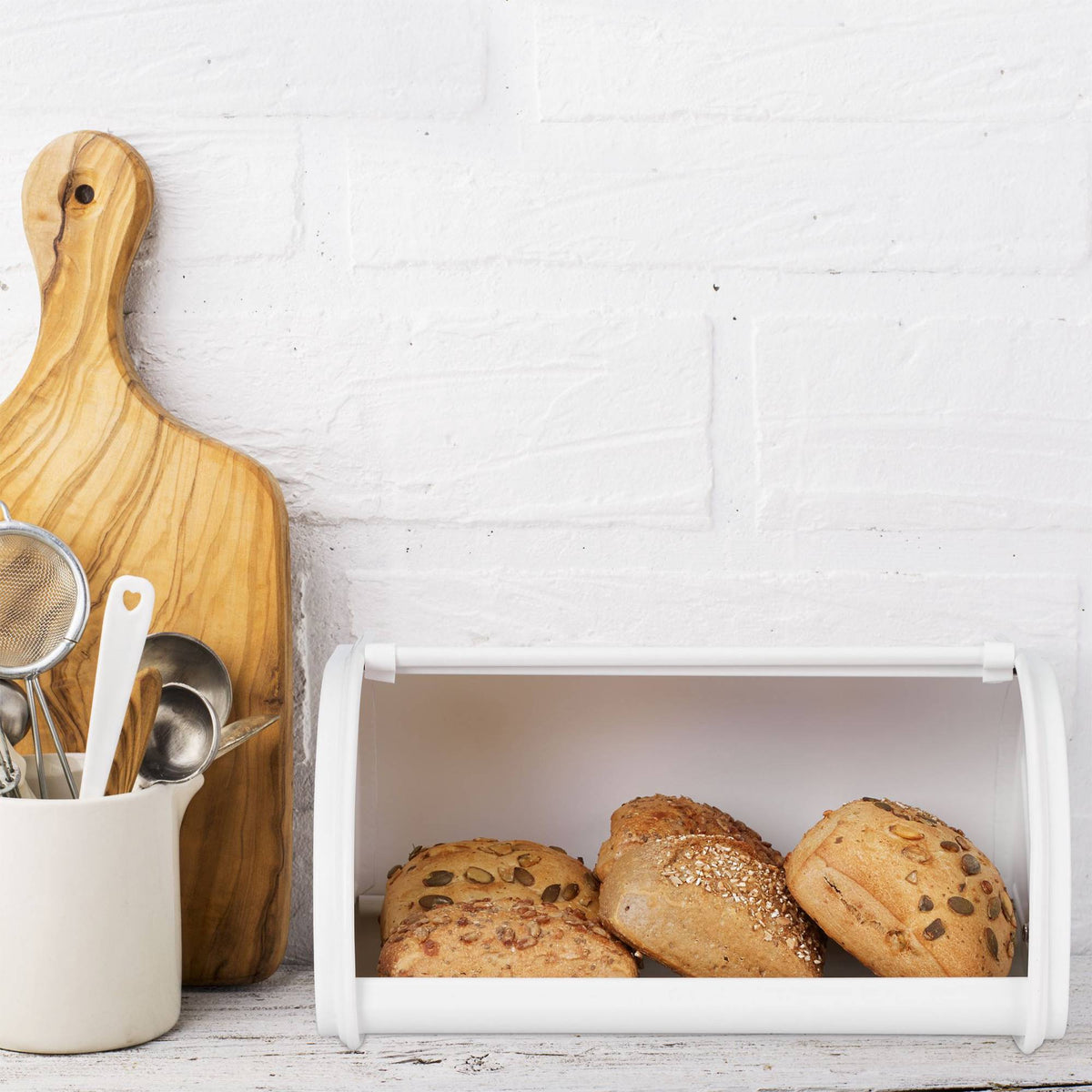 Steel Bread Bin