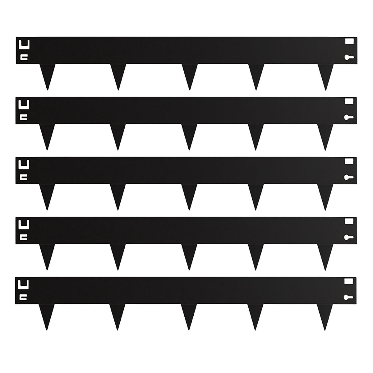 Steel Lawn Edging – Flexible, Weed Barrier, Mowing Edge