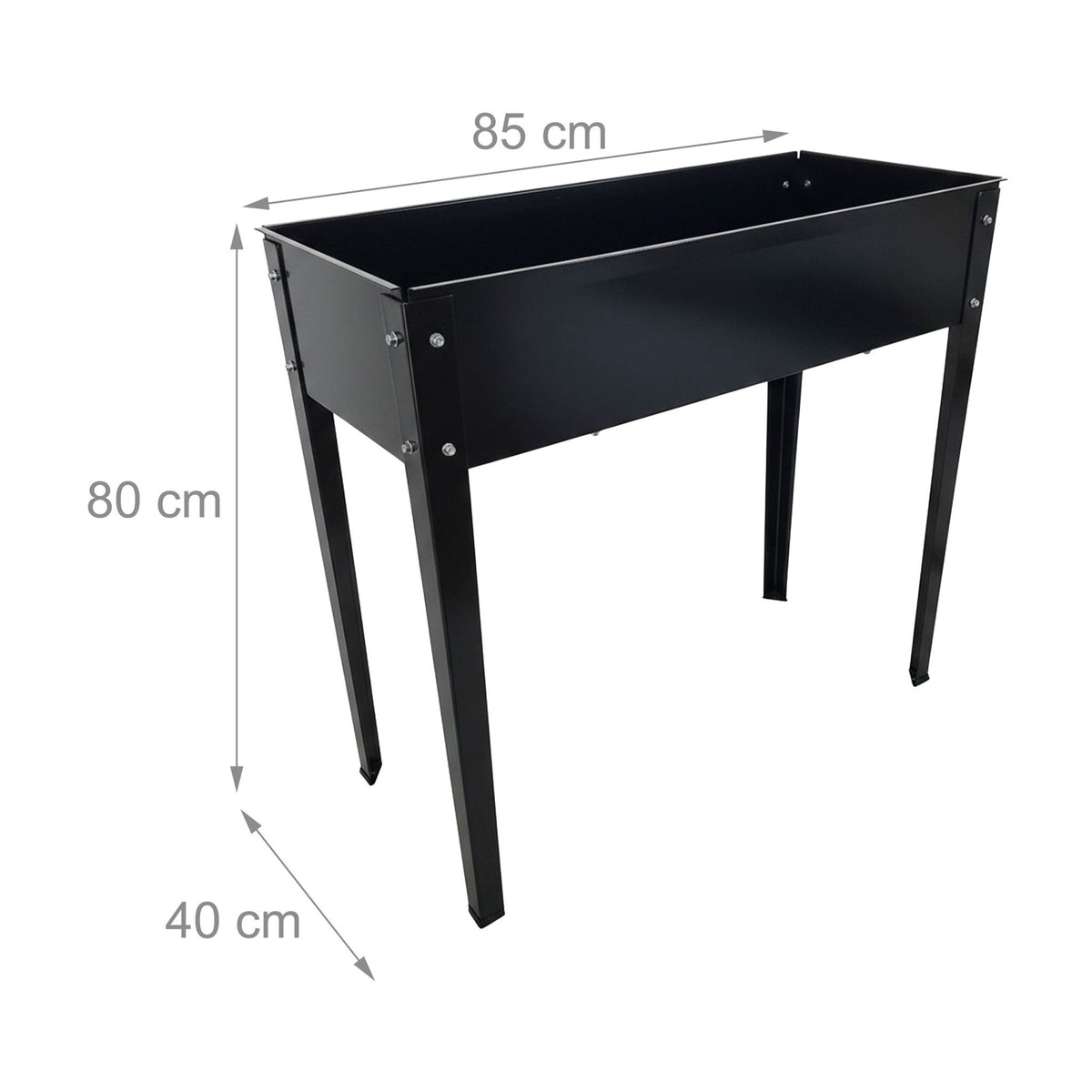 Steel Raised Garden Bed – Rust-Resistant, Outdoor Planter