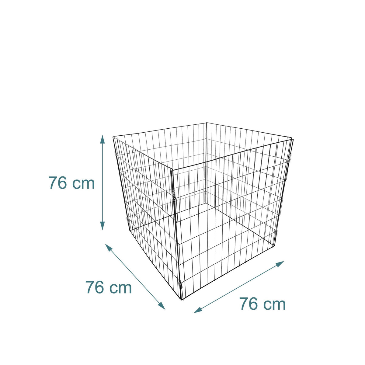 Steel Wire Mesh Garden Composters, Set of 2