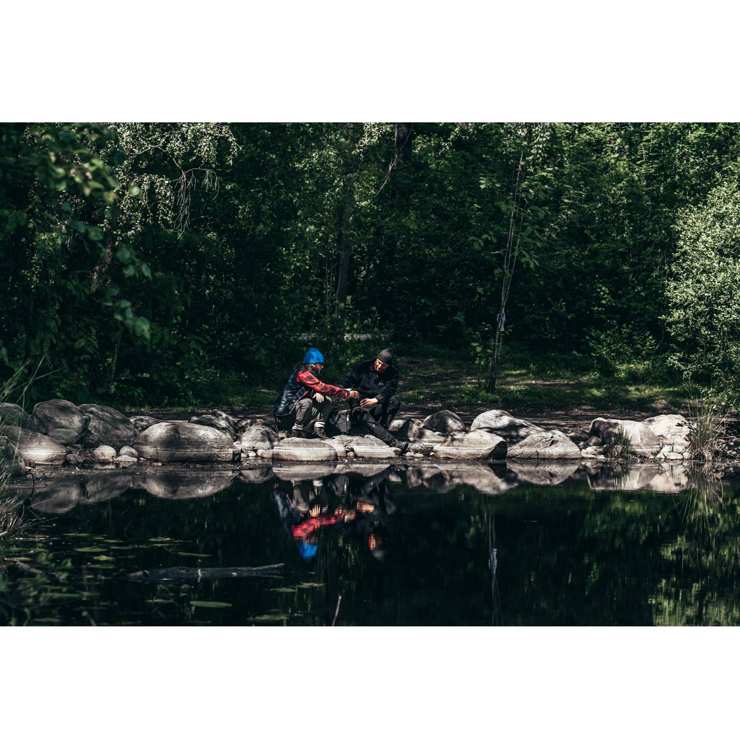 Steel mat moss King 0.5L matt black