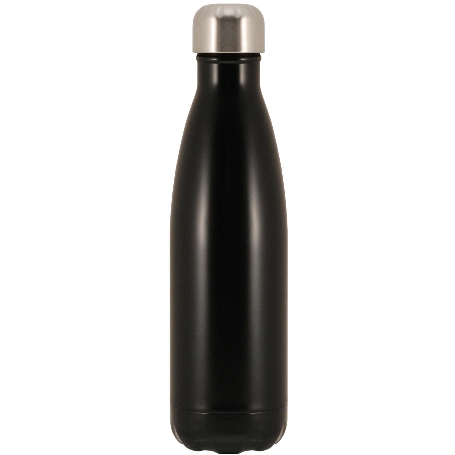 Steel thermos bottle 0.5L black