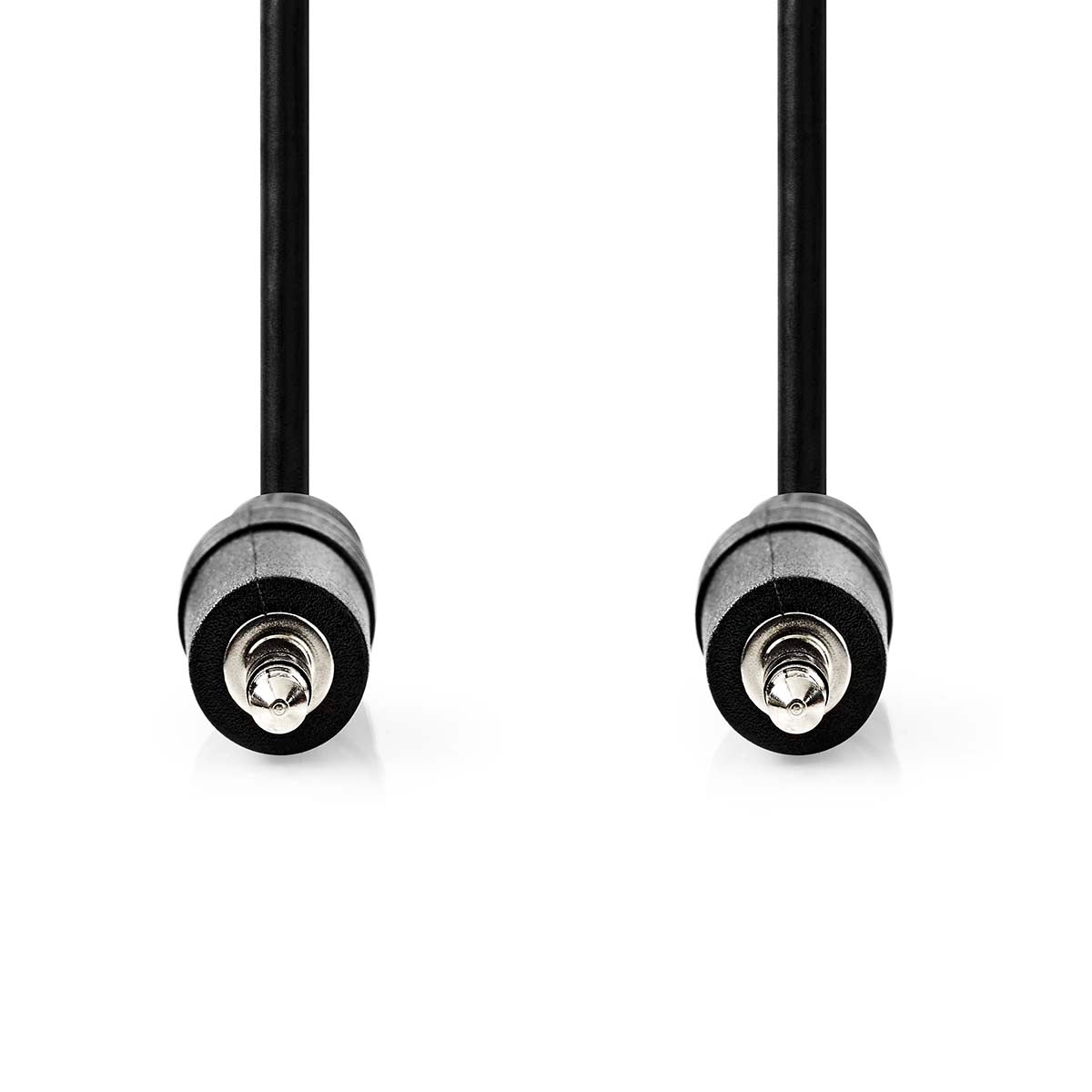 Stereo Audio Cable | 3.5 mm Male | 3.5 mm Male | Nickel Plated | 1.50 m | Round | Black | Label