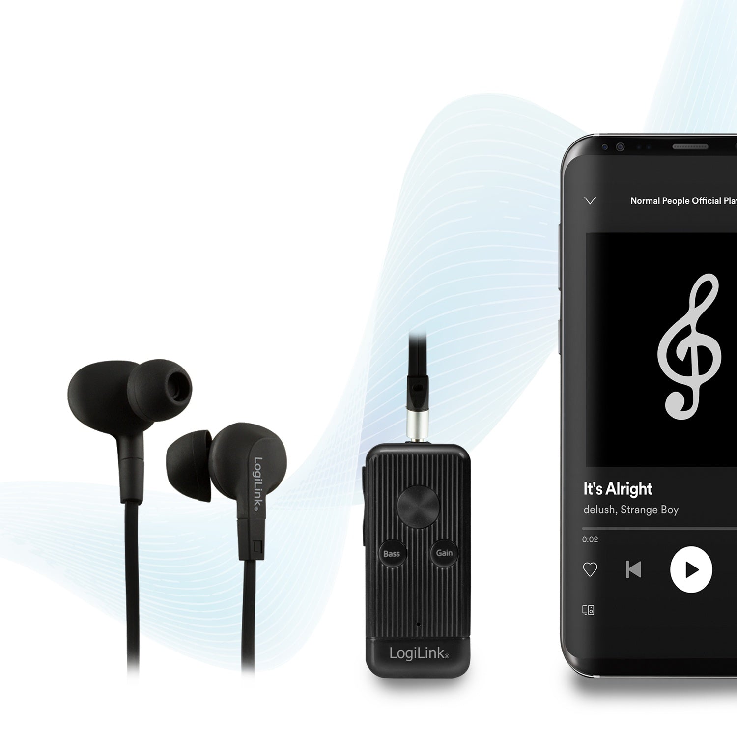 Stereo Bluetooth 5.0 audio receiver