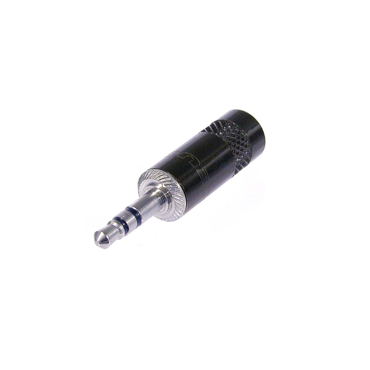 Stereo connector 3.5 mm Male Black