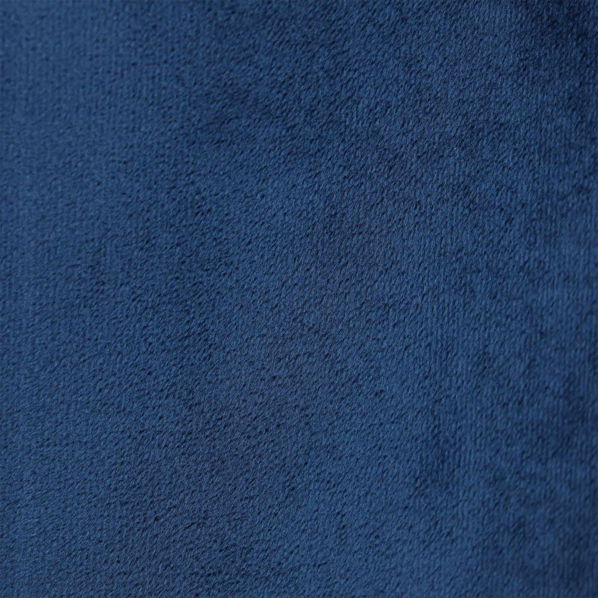 Stool in blue velvet