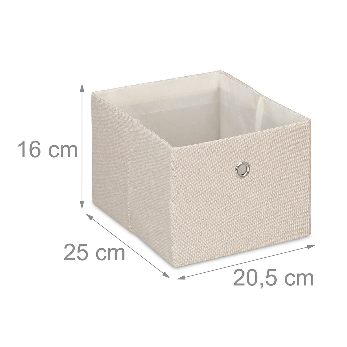 Storage Boxes Set of 2 – Multi-Color Fabric Organizers