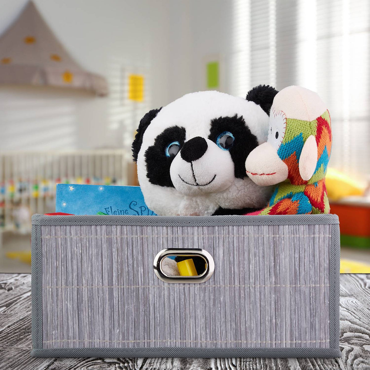 Storage basket Bamboo Flat