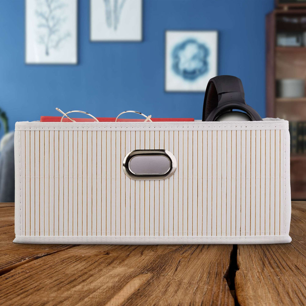 Storage basket Bamboo Flat