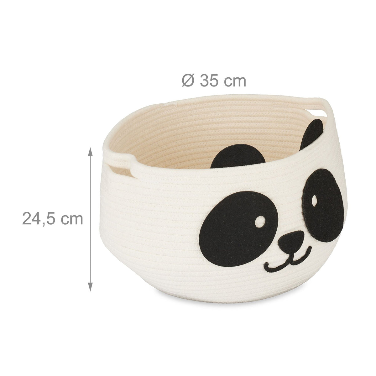 Storage basket for children Panda
