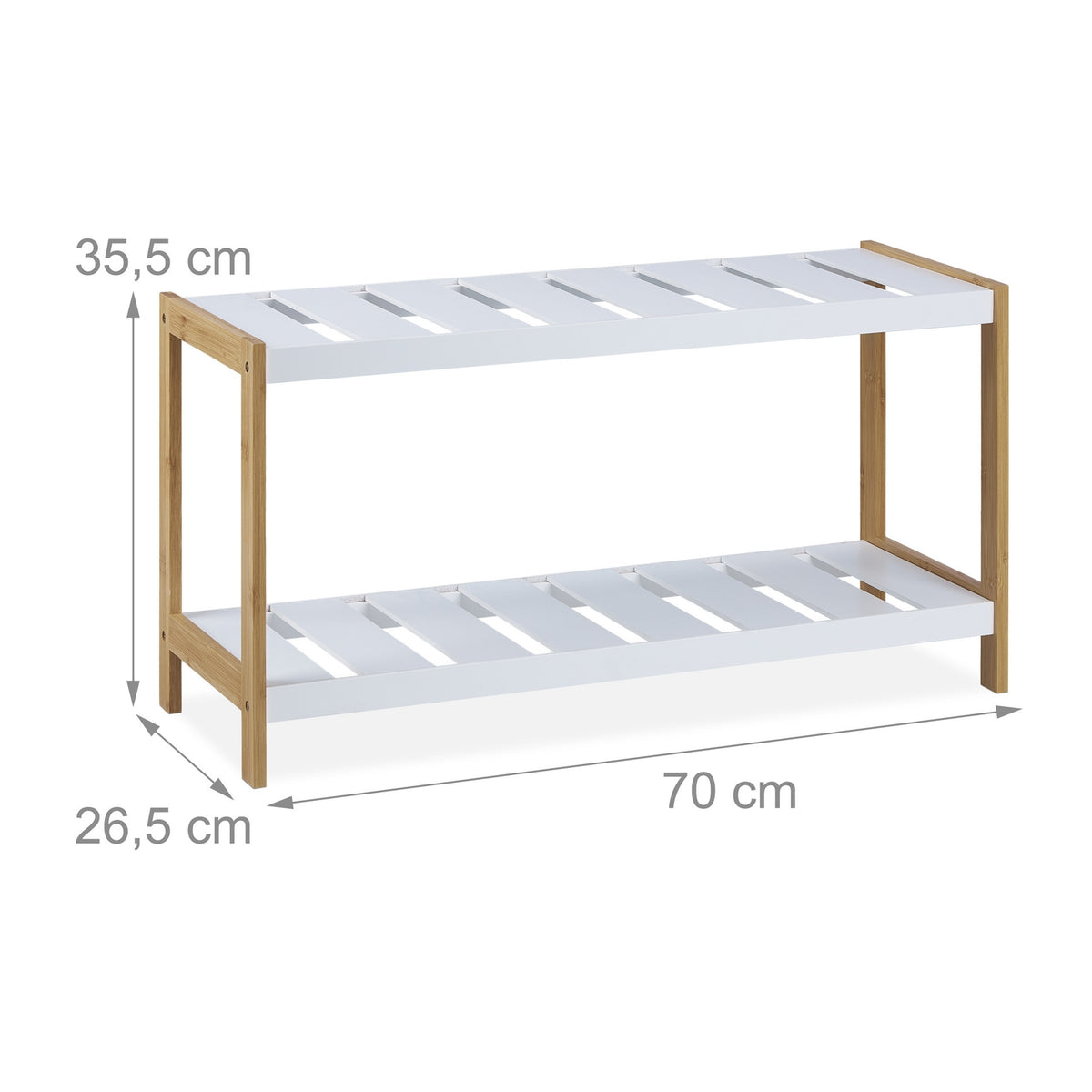 Storage baskets 3 sizes in a set