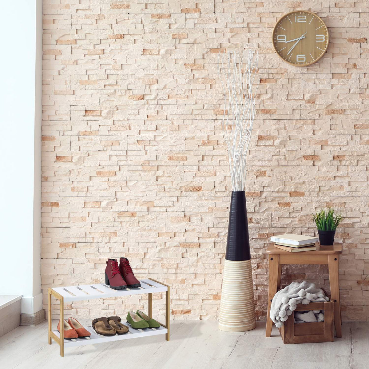 Storage baskets 3 sizes in a set