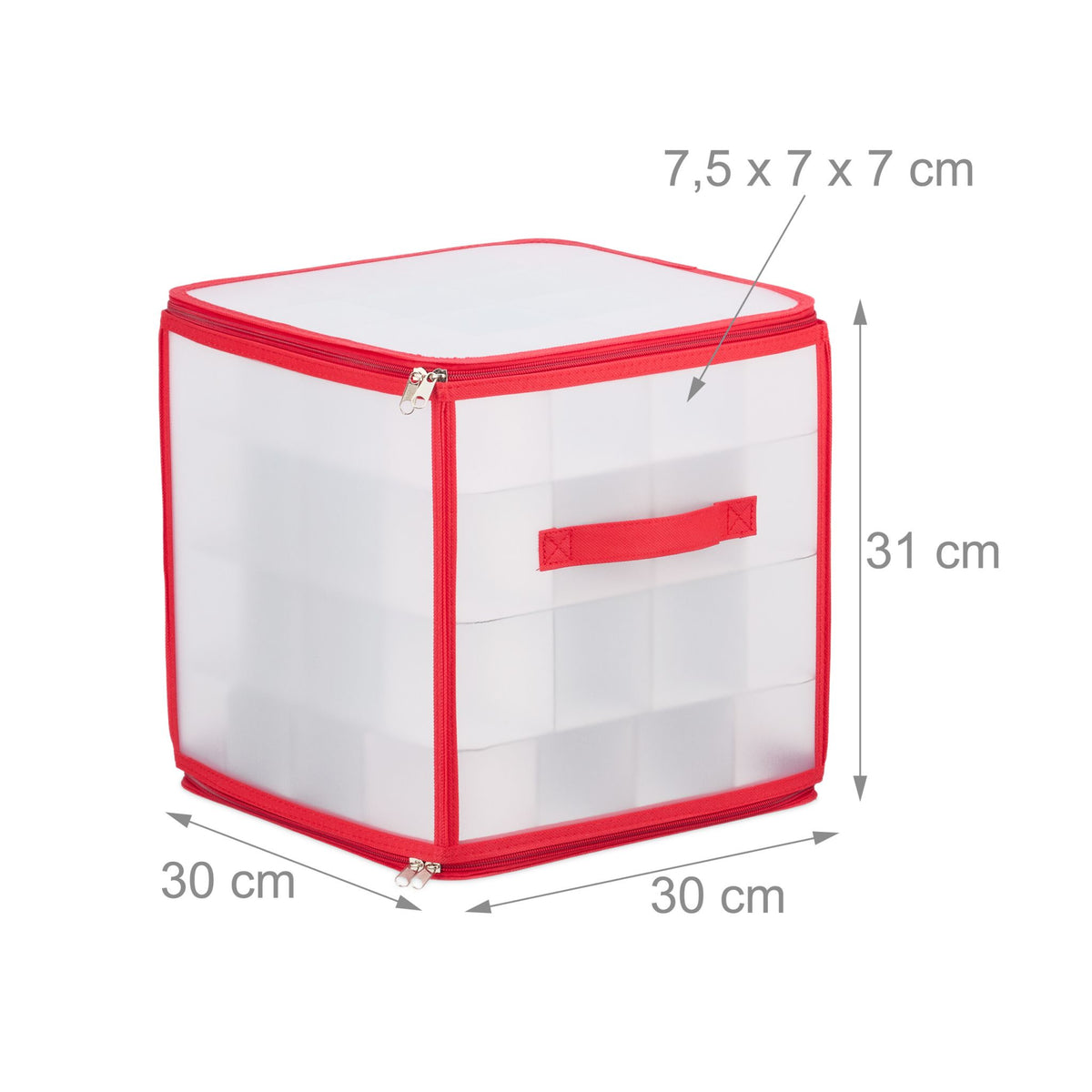 Storage box for Christmas tree balls