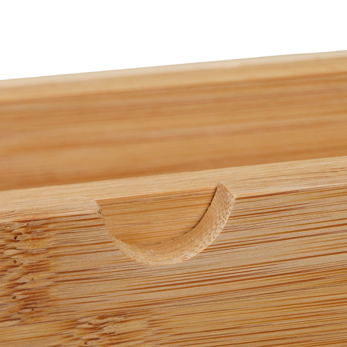 Storage charging station bamboo
