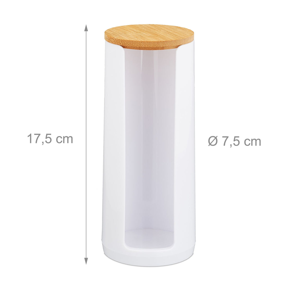 Storage set with 3 cotton swabs