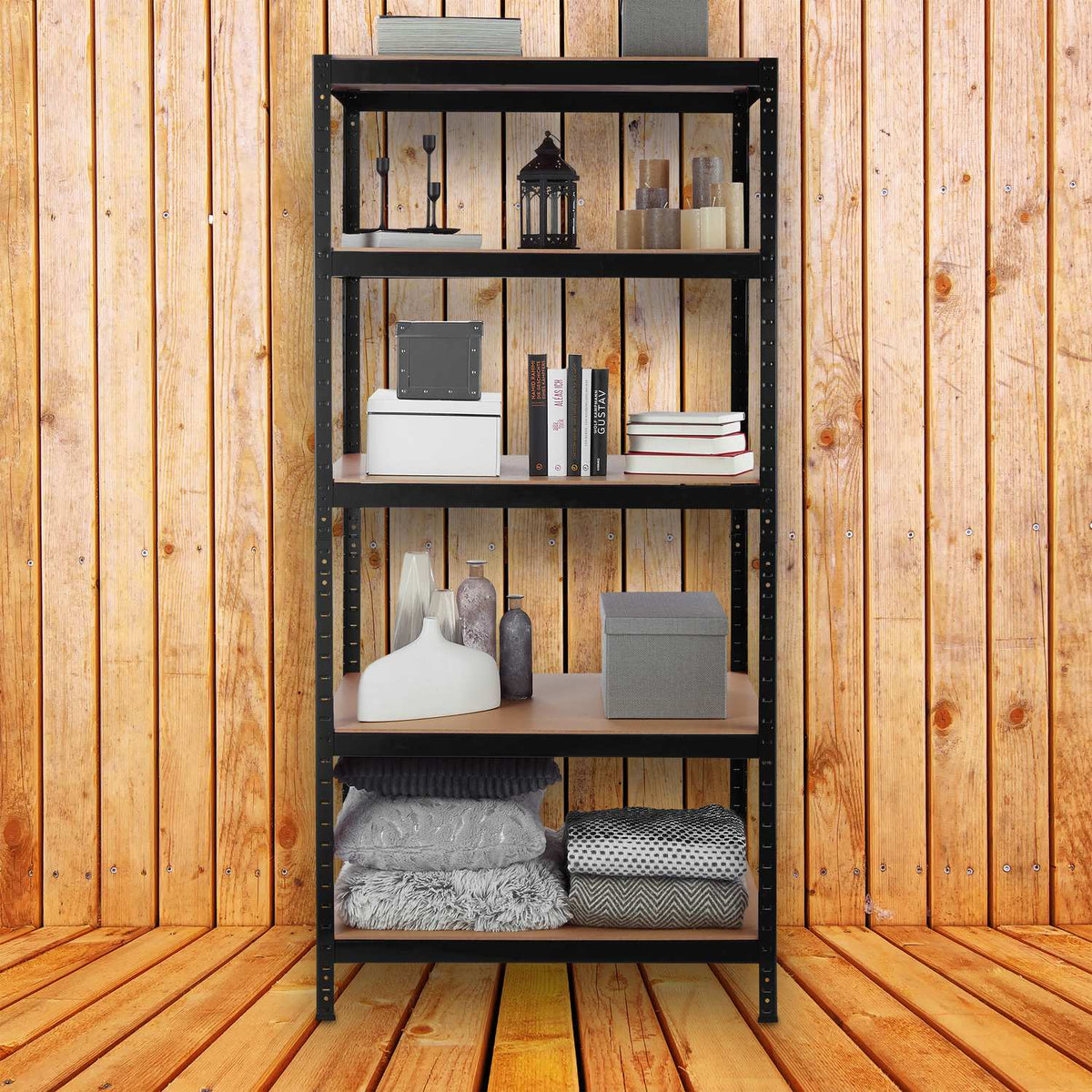 Storage shelf 1325 kg black