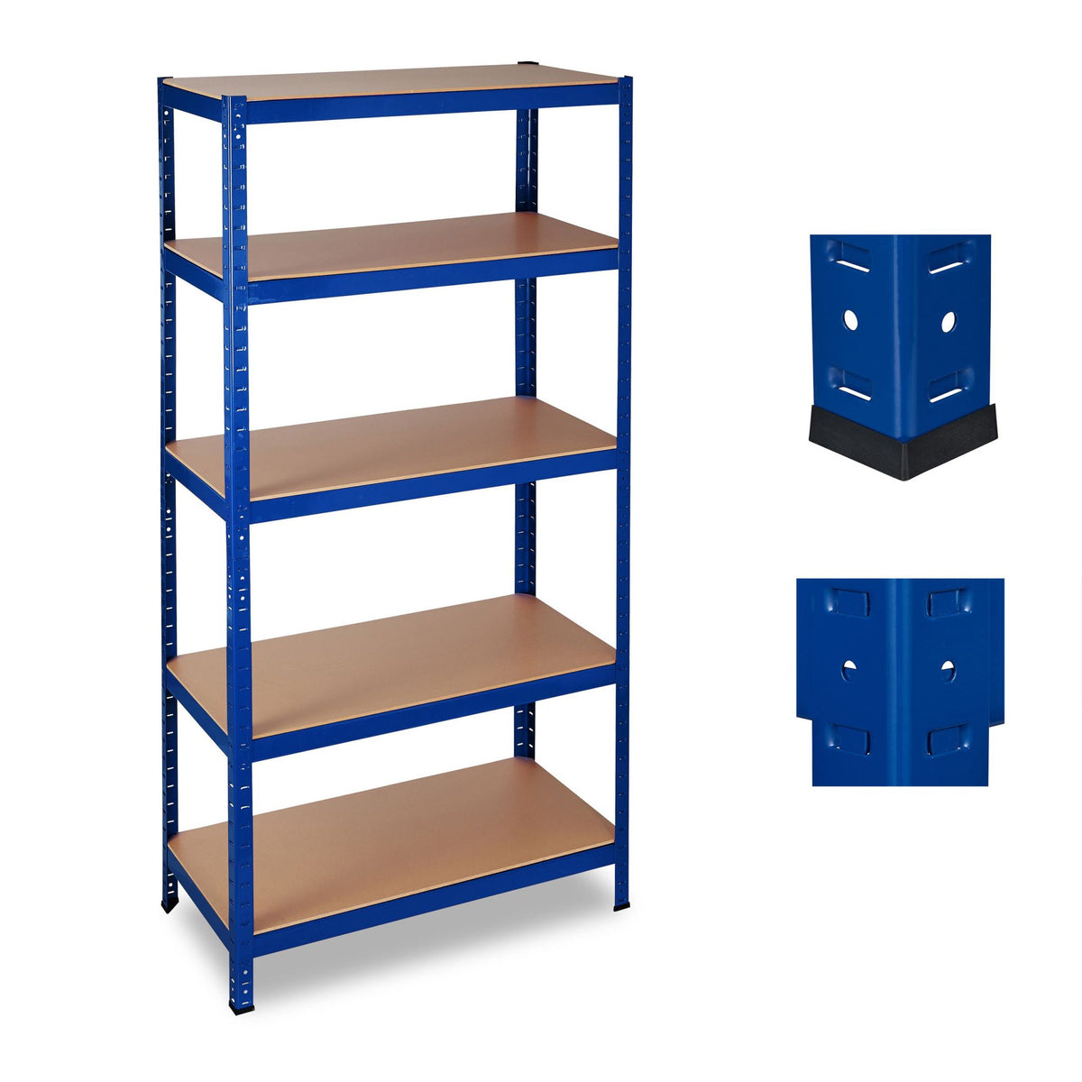 Storage shelf 1325 kg blue