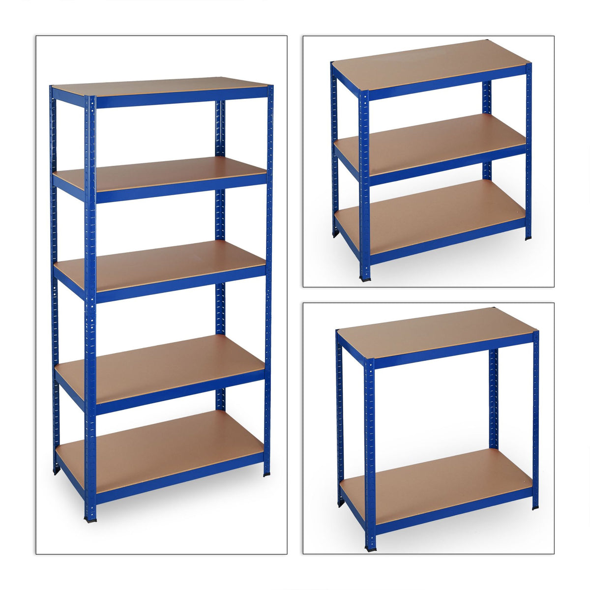 Storage shelf blue