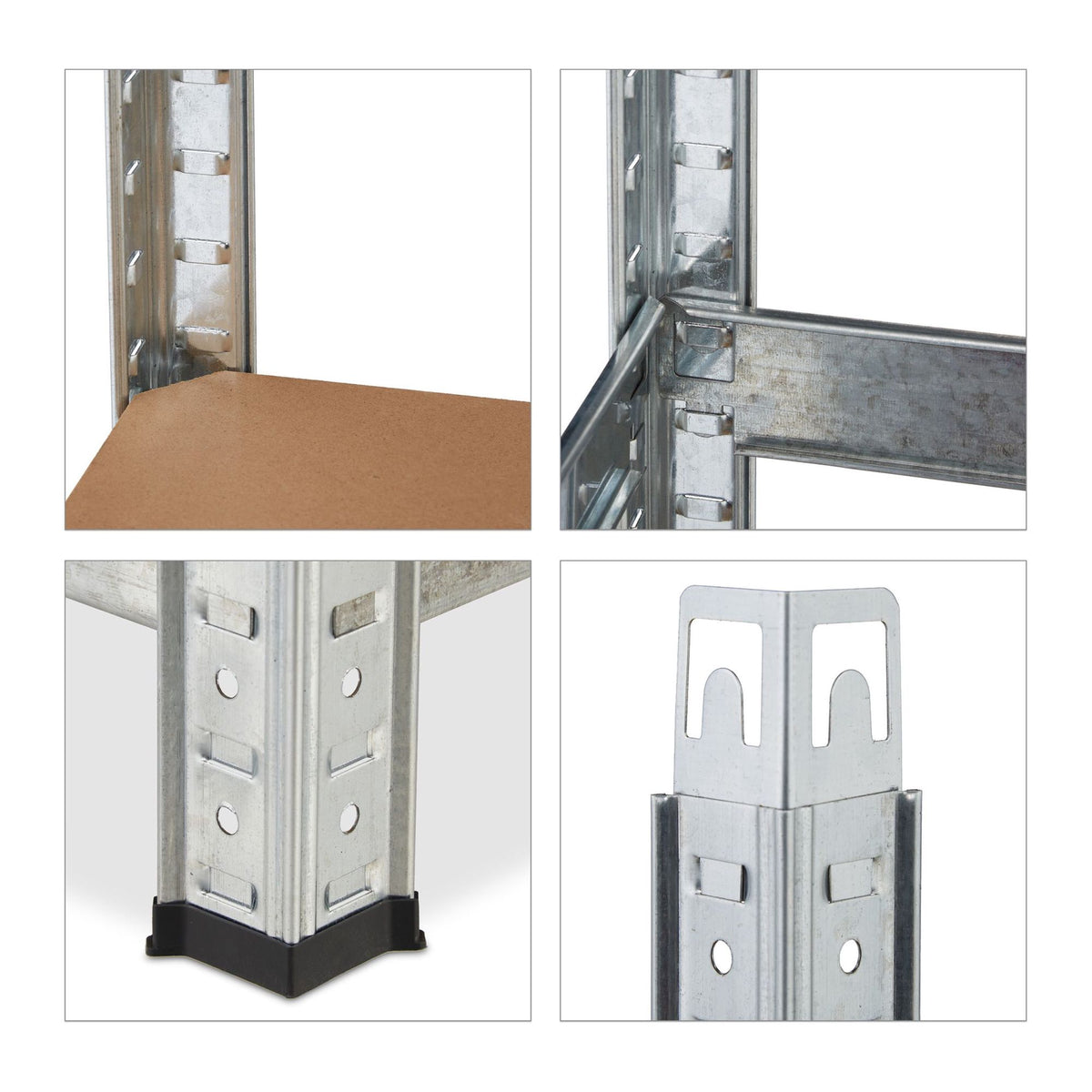 Storage shelf with 5 shelves