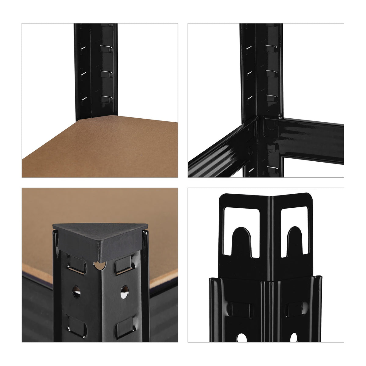 Storage shelf with 5 shelves