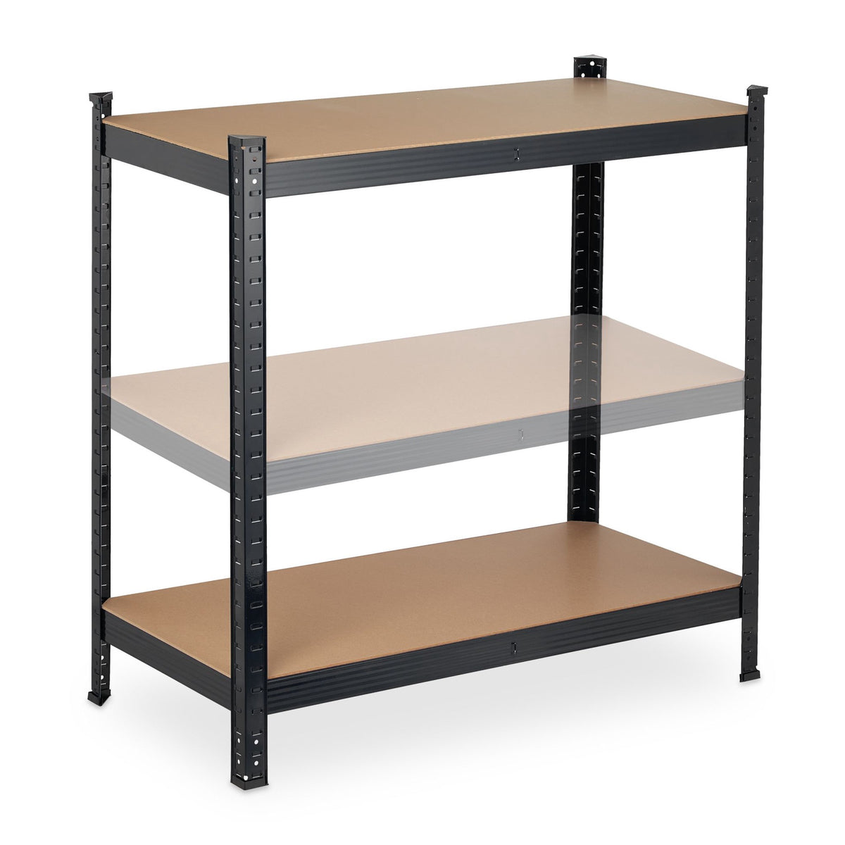 Storage shelf with 5 shelves