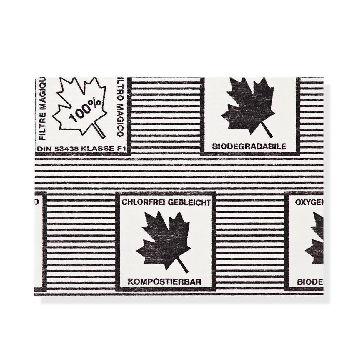 Stove fan grease filter | 57 x 47 cm | Replacement indicator | Hackable