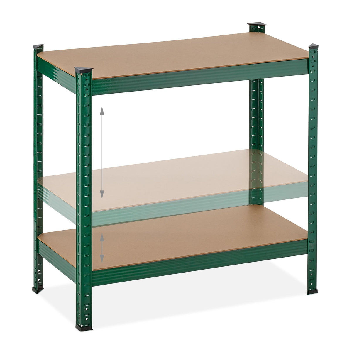 Strong shelf green with 4 levels