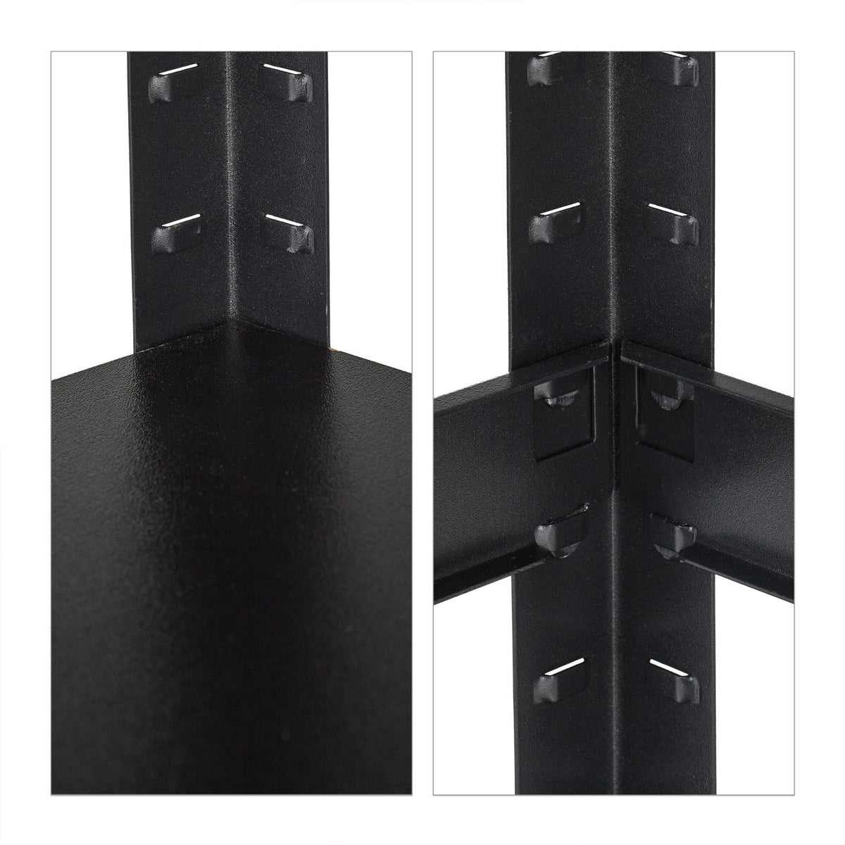 Strong shelves with 3 levels
