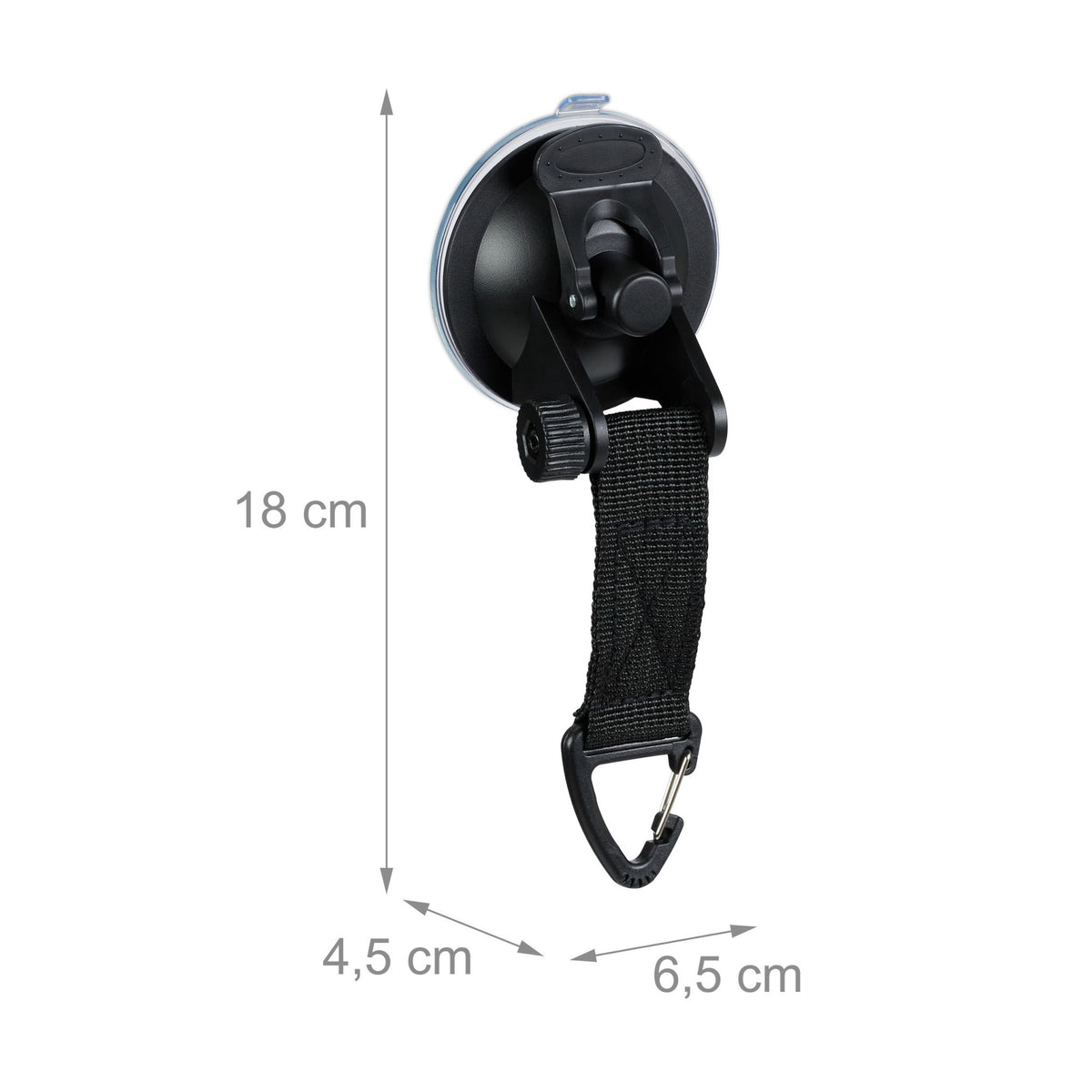 Suction cup hook set of 6