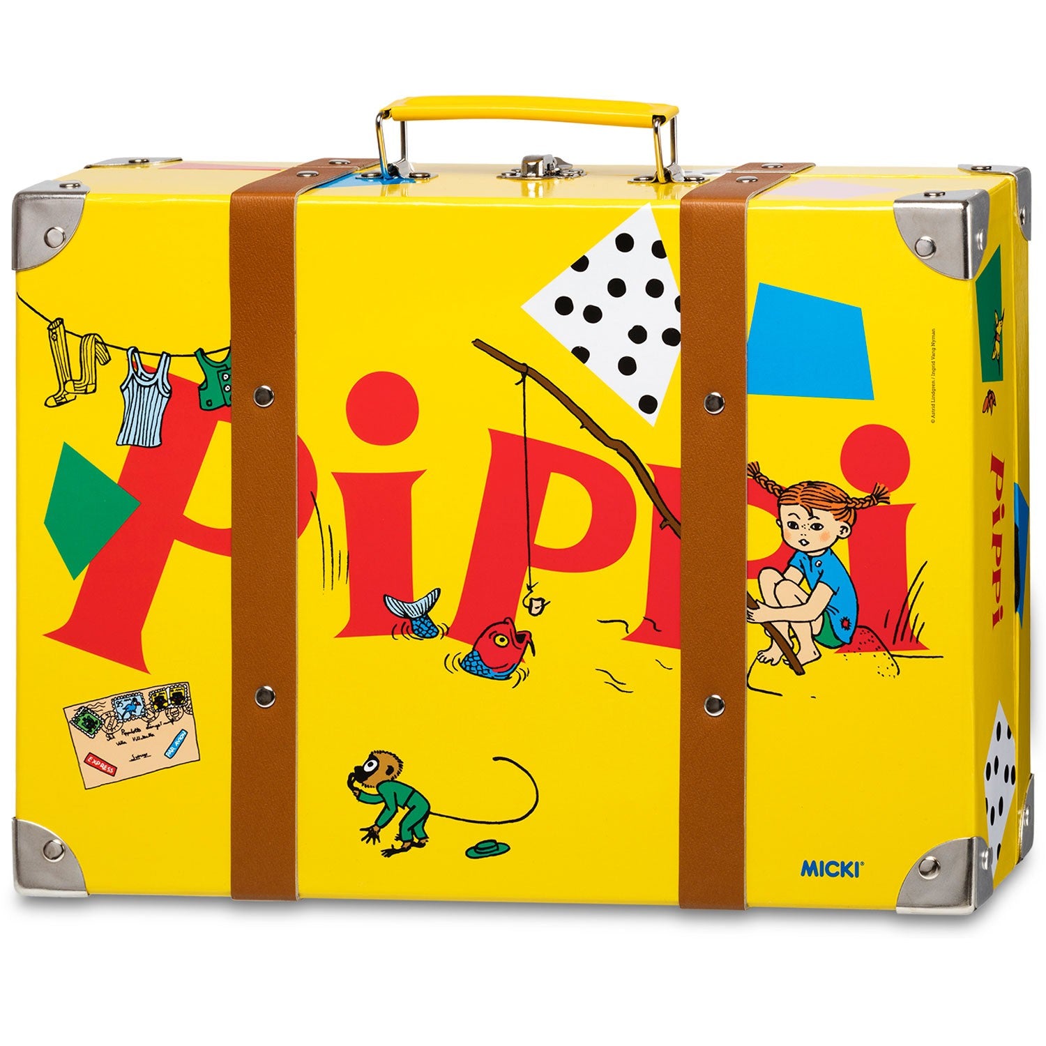 Suitcase Yellow 32cm