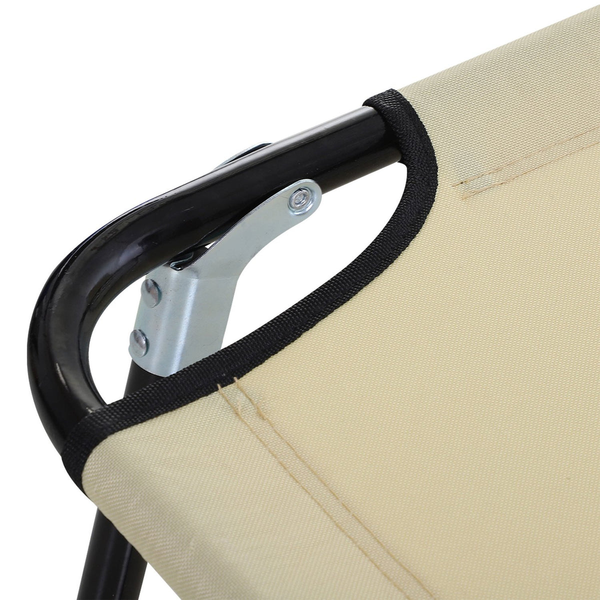 Sun Lounger Garden Lounger With Adjustable Backrest, Steel, Blue, 188X56X28Cm, Ideal For Garden & Balcony
