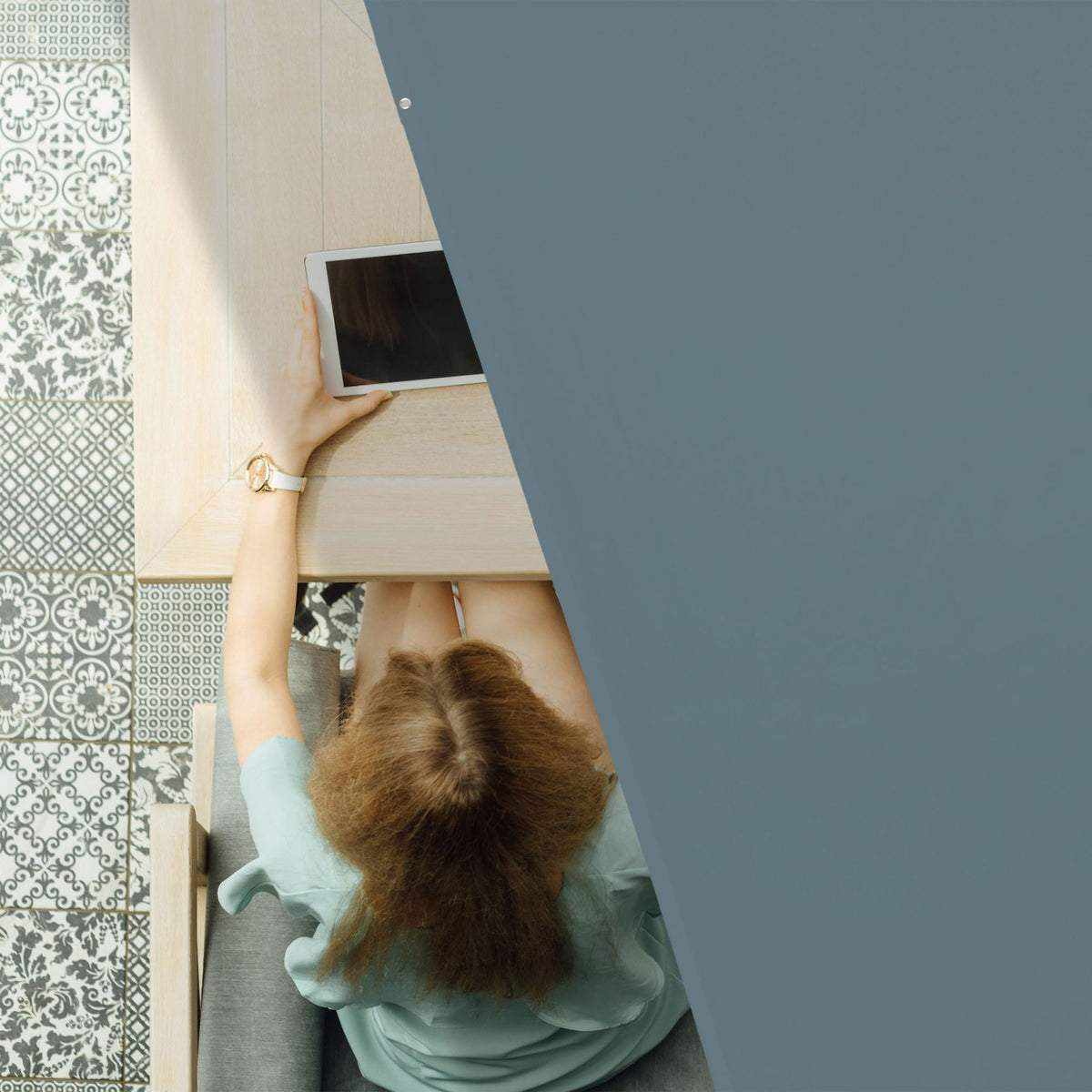 Sun sail rectangular beige