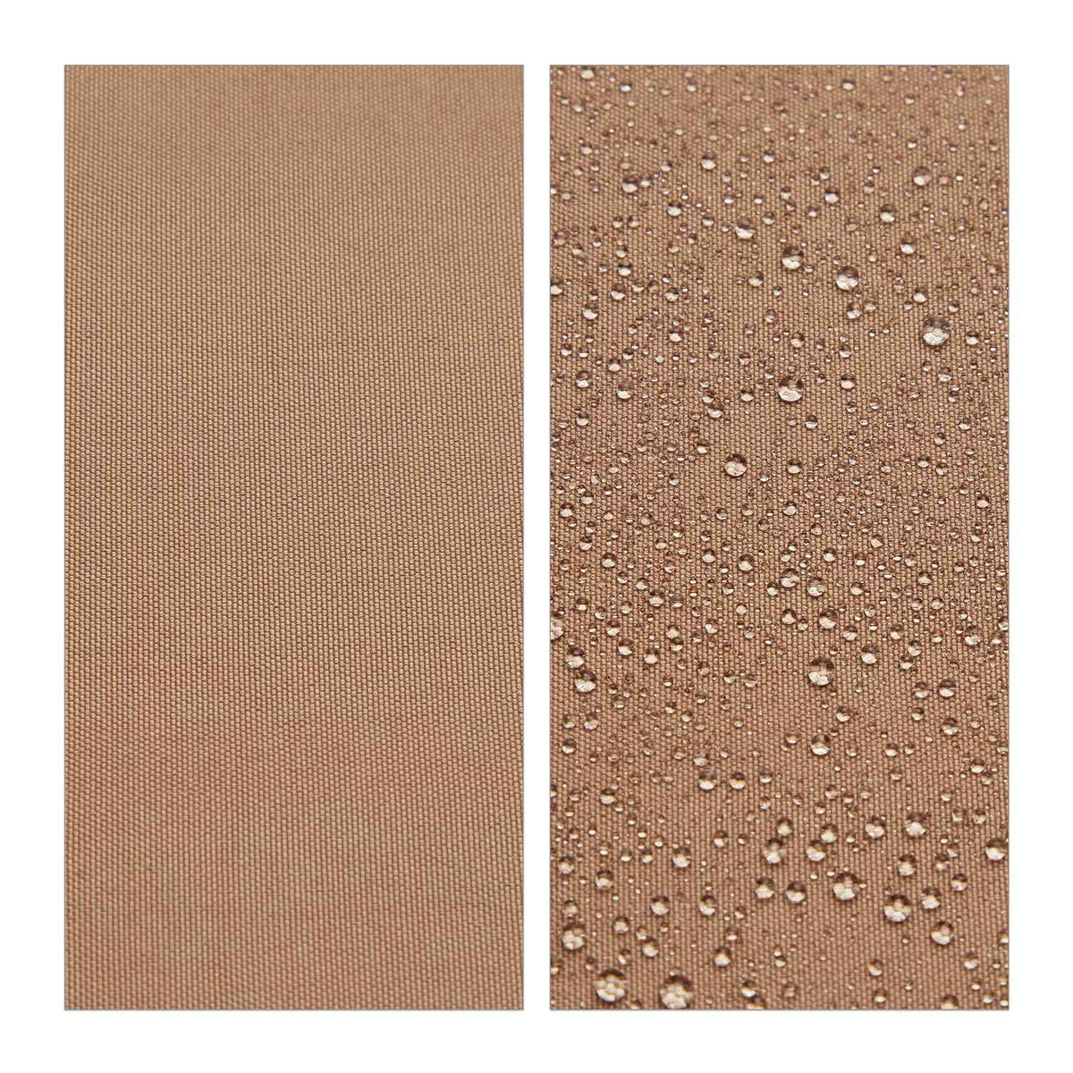 Sun sail rectangular coffee brown