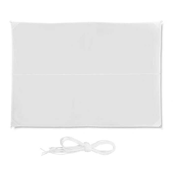 Sun sail rectangular white