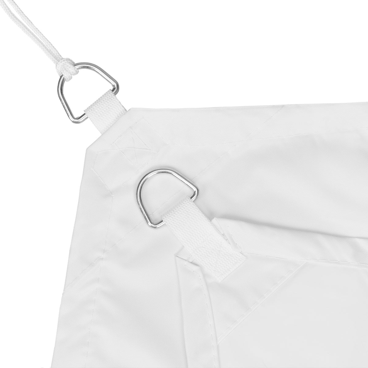 Sun sail rectangular white