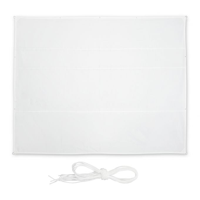 Sun sail rectangular white