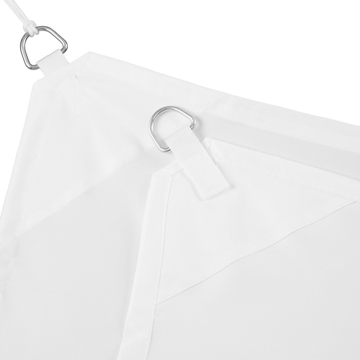 Sun sail rectangular white