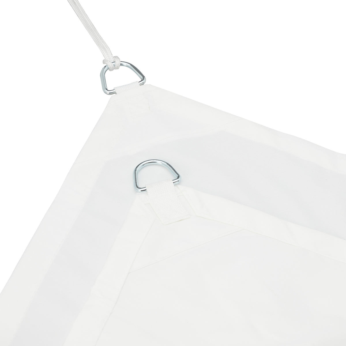 Sun sail rectangular white