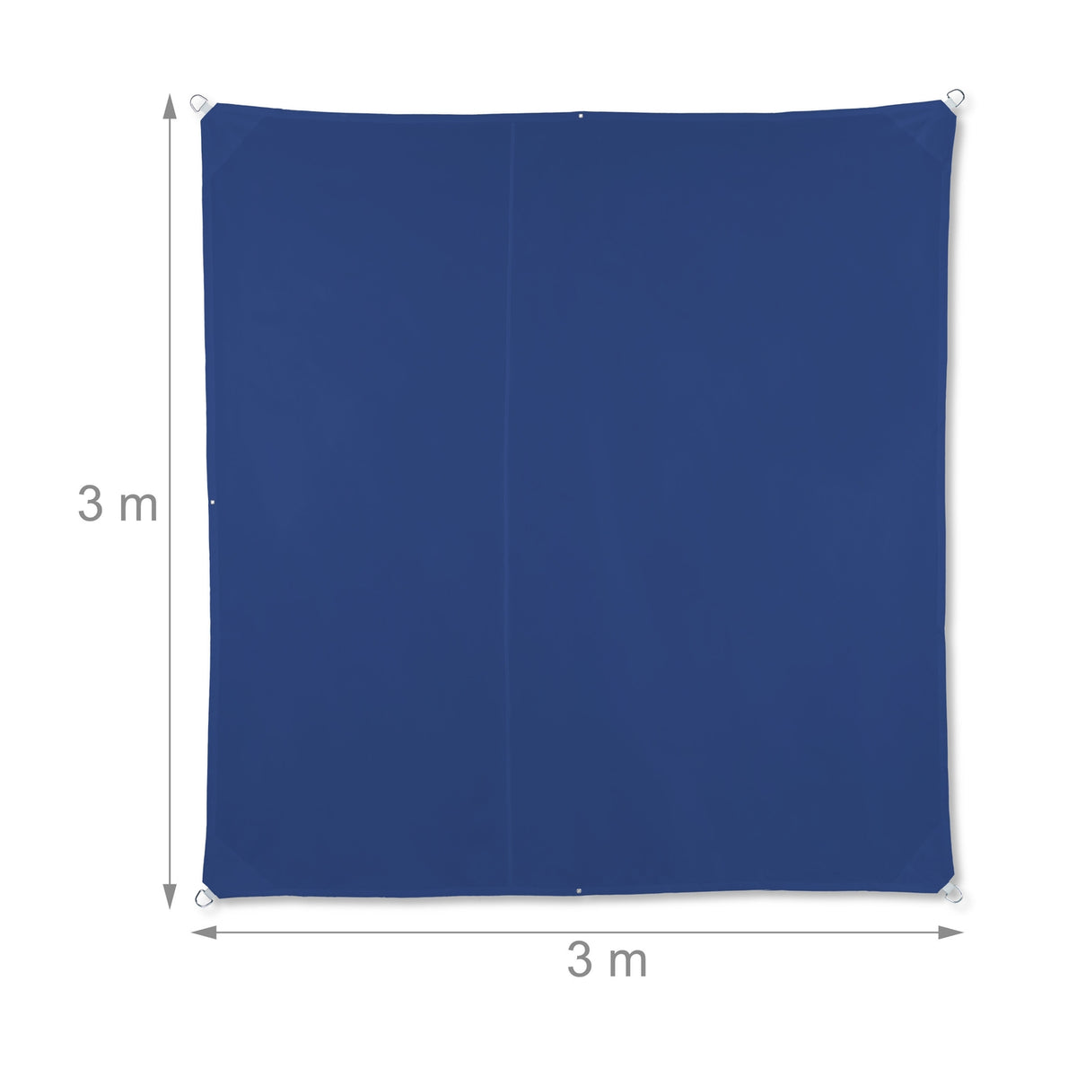 Sun sail square dark blue