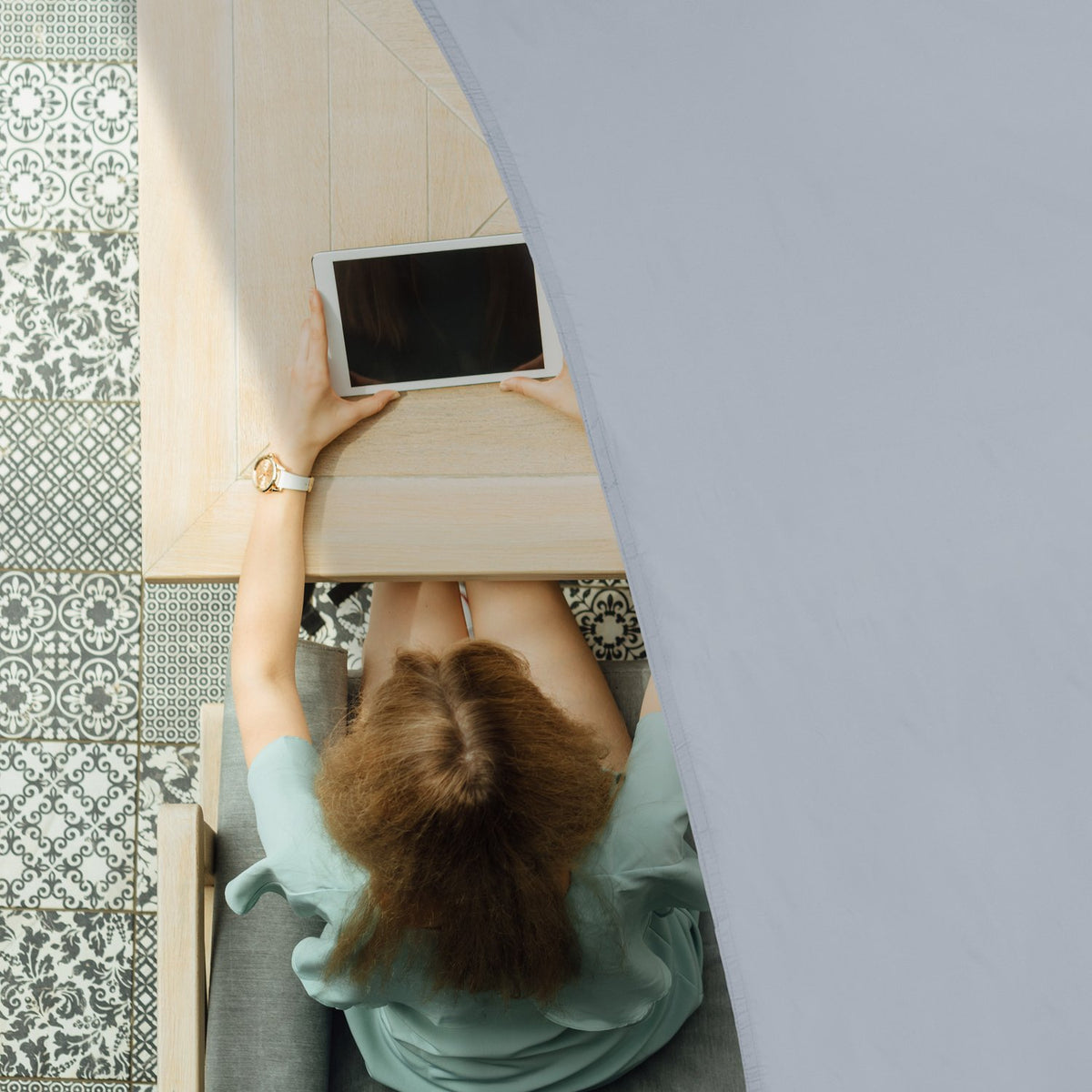 Sun sail square light grey