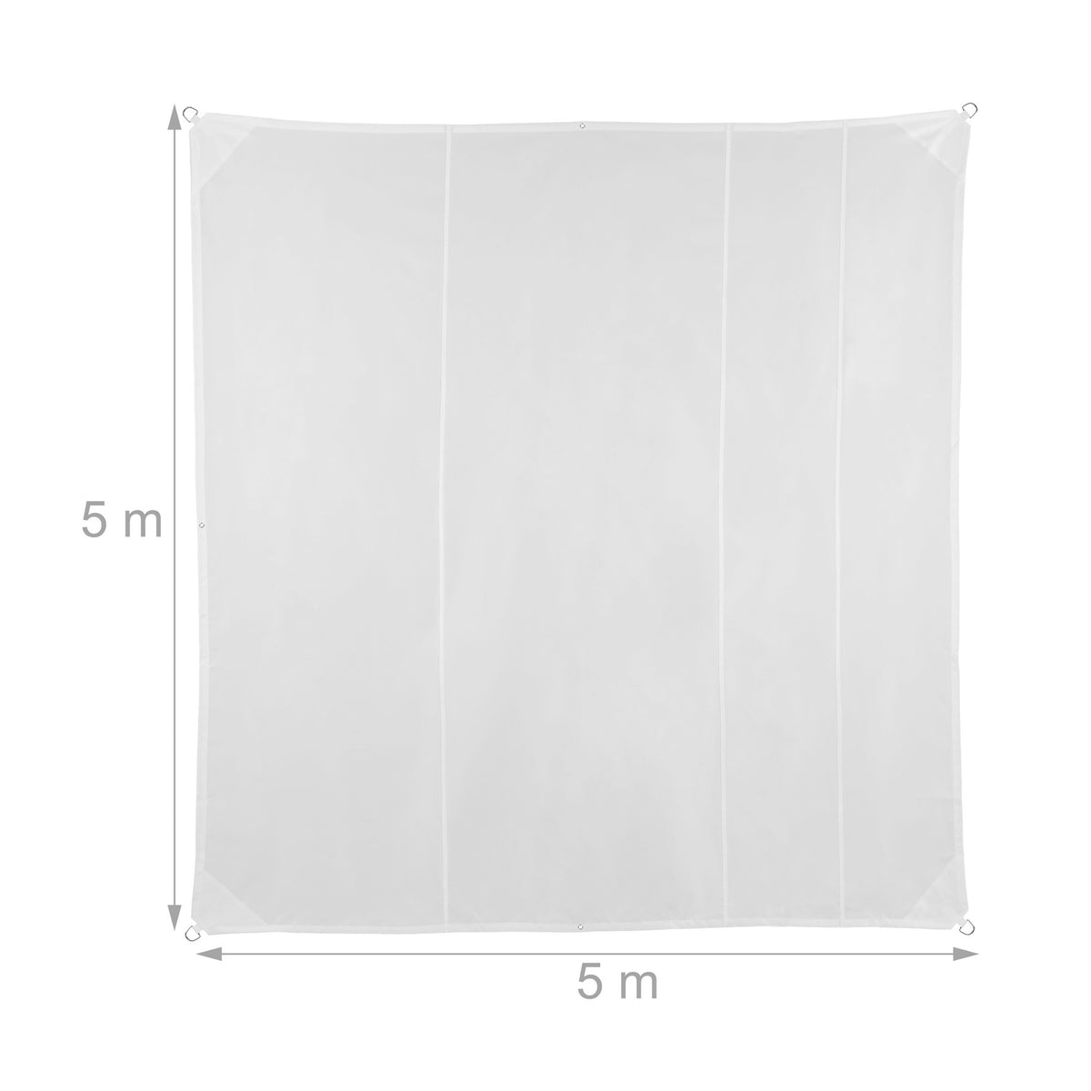 Sun sail square white